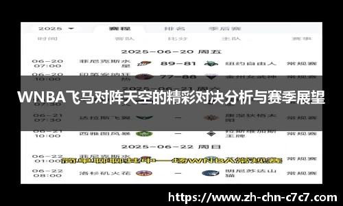 WNBA飞马对阵天空的精彩对决分析与赛季展望